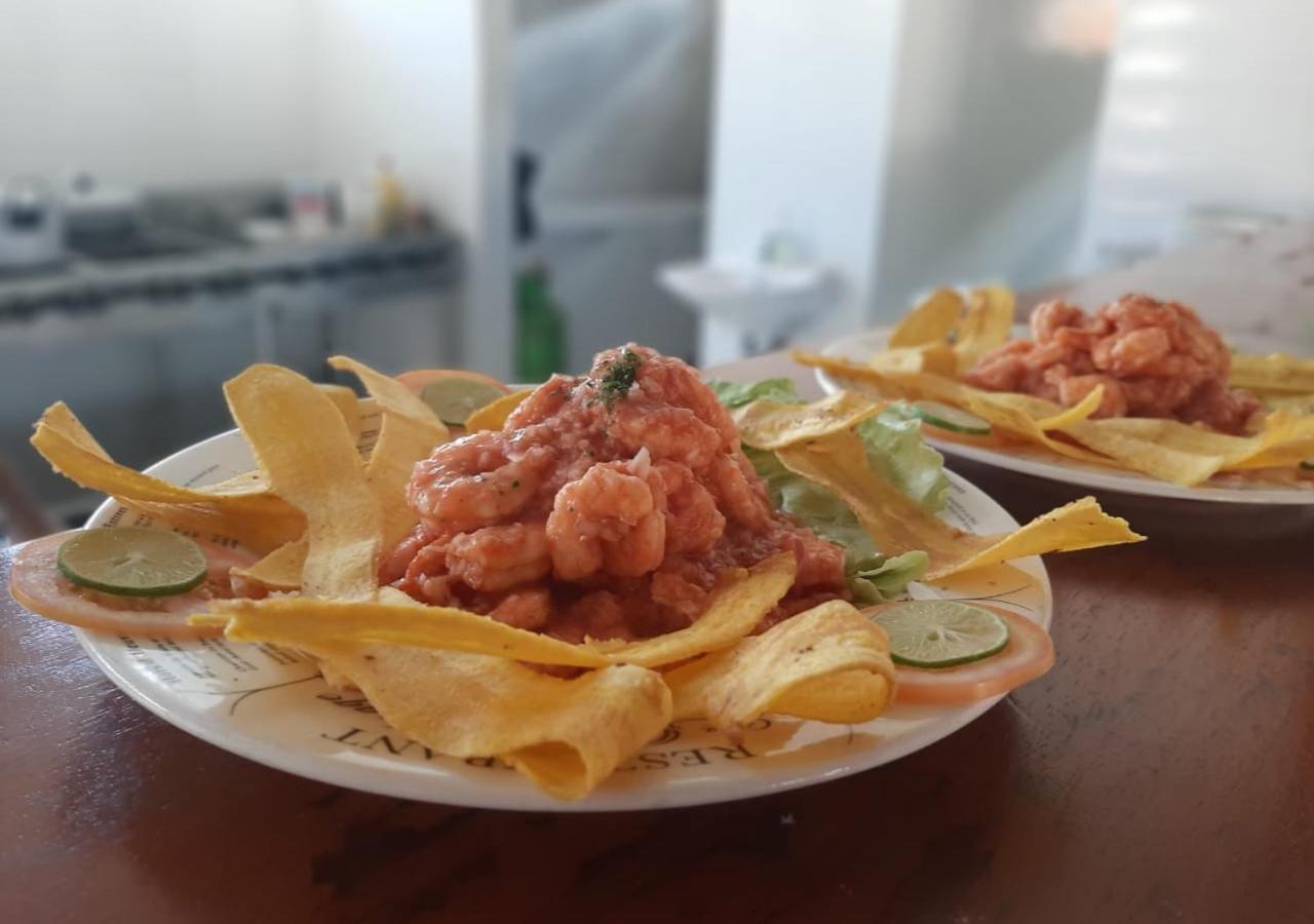 Arca Tayrona Restaurant & Hostal 洛斯纳兰霍斯 外观 照片