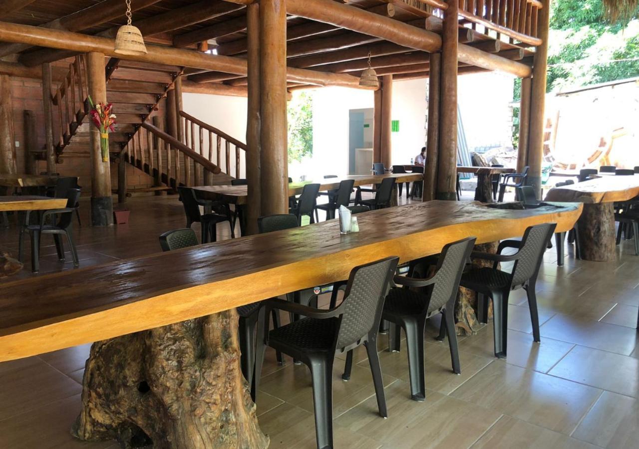 Arca Tayrona Restaurant & Hostal 洛斯纳兰霍斯 外观 照片