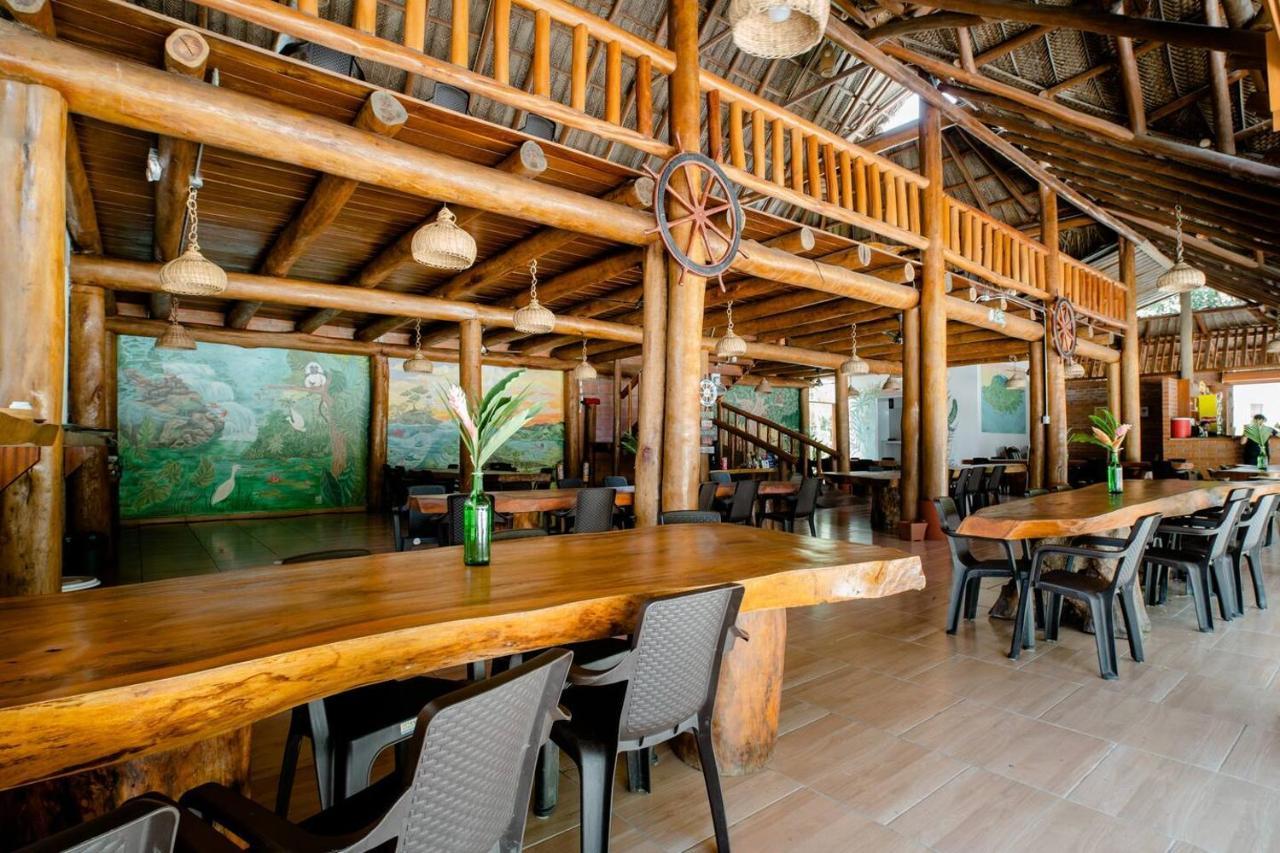 Arca Tayrona Restaurant & Hostal 洛斯纳兰霍斯 外观 照片