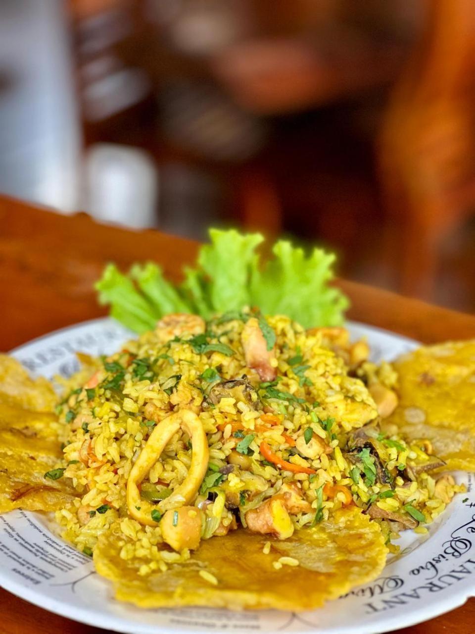 Arca Tayrona Restaurant & Hostal 洛斯纳兰霍斯 外观 照片
